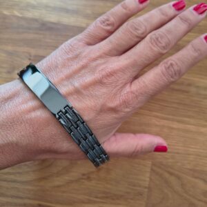 AMARIK® Biomagnetisches Armband Black Edition